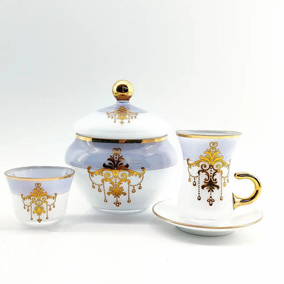 25pcs Arabic Turkish Coffee Cup Set