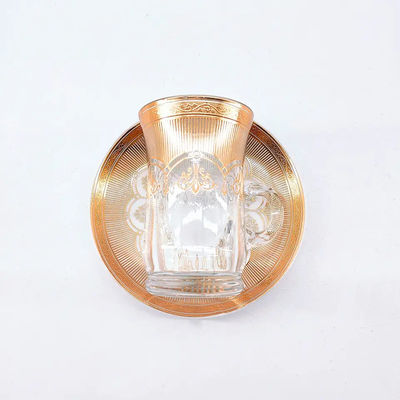 Glass Turkey Arabic Tea Set Sustainable Transparent Traditional Design