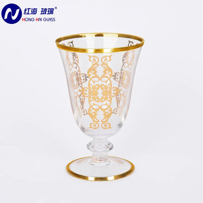 Crystal Glass Turkish Arabic Cups Set Handmade Juice Cups