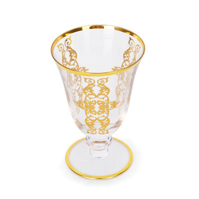 Crystal Glass Turkish Arabic Cups Set Handmade Juice Cups