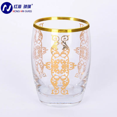 Crystal Glass Turkish Arabic Cups Set Handmade Juice Cups