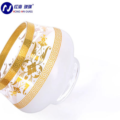 Arabic Crystal Glass Candy Bowls Real Golden Delicate Design
