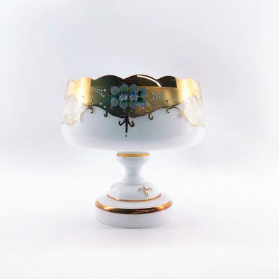 Glass Bohemia Fruit Bowl Handmade Decorative Fruit Bowls Unique