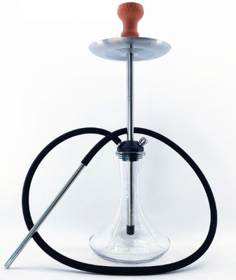 Fashionable Stainless Steel Hookah Elegant Handmade Hookah Glass