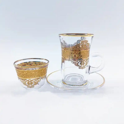 Arabic Turkish Espresso Cups Set Traditional 65ml Capacity Gorgeous