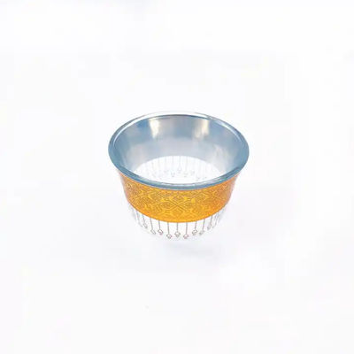 Premium Traditional Turkish Coffee Cup Set Smooth Glass Material