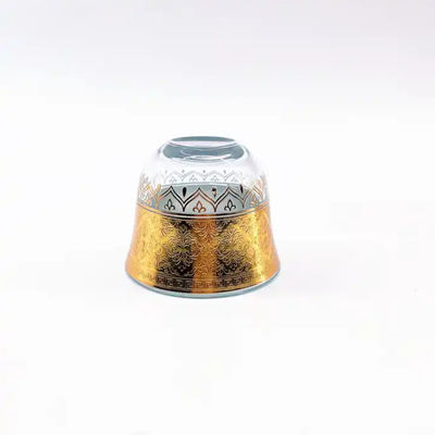 Gorgeous Turkish Coffee Glass 30mm Bottom Diameter Turkish Coffee Cup