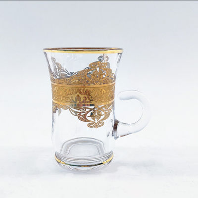 Volume 105ml Arabic Tea Cup Saucers Turkish Espresso Cups Set