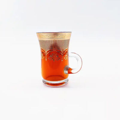 Smooth Turkish Espresso Cup Set Transparent Istanbul Tea Set