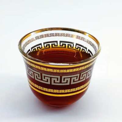 Daily Authentic Traditional Turkish Coffee Cup Transparent 60mm Top Diameter