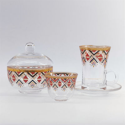 Premium Arabic Tea Cup Smooth Surface Traditional Turkish Teacup