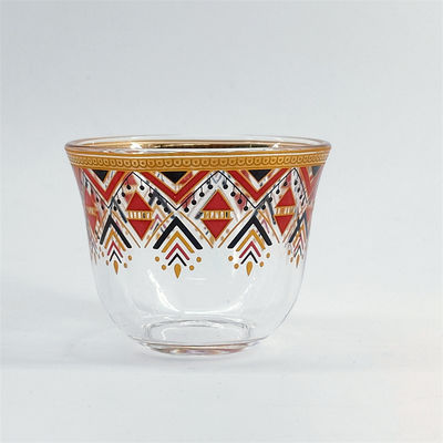 OEM Traditional Turkish Coffee Cup 50mm Height Turkish Coffee Serving Set Smooth