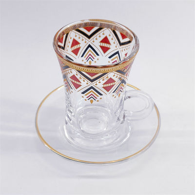 Daily Arabic Tea Cup Luxurious 6 Saucers And 6 Cups Arabic Mug