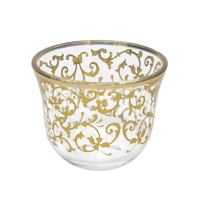 Customized Arabic Coffee Cup 48mm Height Authentic Espresso Cups
