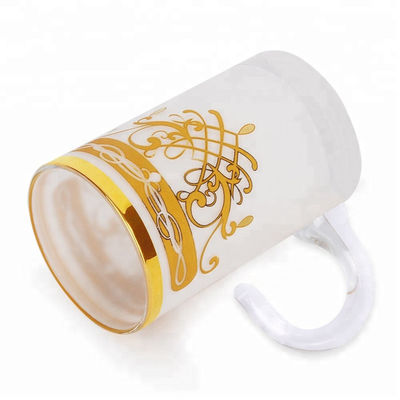 Height 85mm Arabic Tea Cup Tea Sets With Smooth Surface Available