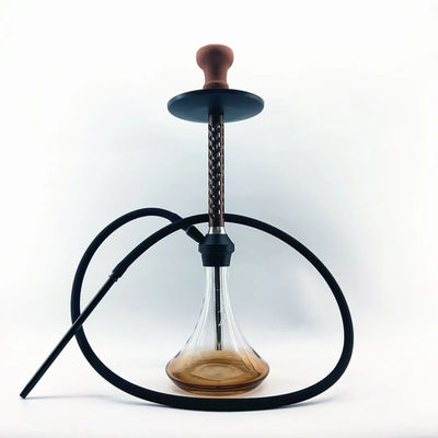 Premium Aluminium Hookah Silver Smoke Tube Hookah Shisha Set Luxury