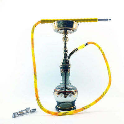 Cylinder Arabic Hookah Accessory Luxury Hookah Glass Material