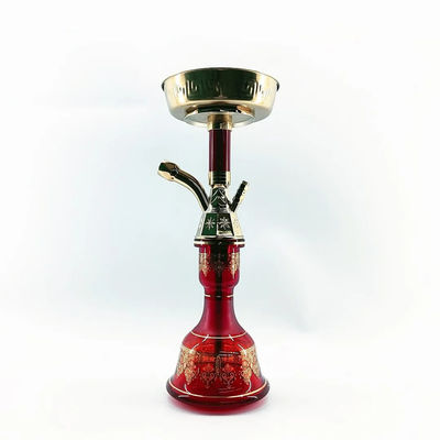 Custom Arabic Hookah Lightweight Smoking Hookah Glass With Hose