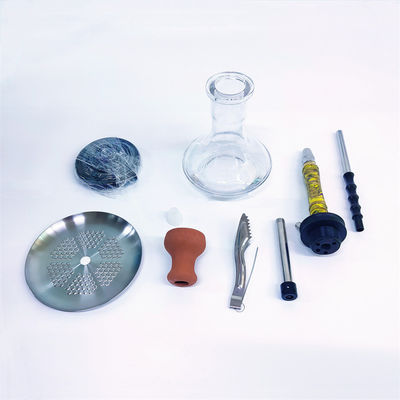 Smooth Aluminum Hookah Mini Portable Shisha Hookah Smoke Tube