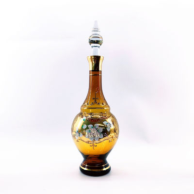Kitchen Water Jug And Glass Set Amber 2.2L Capacity No Freezer Safe