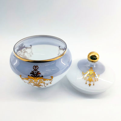 Sweet Candy Glass Bowls Small Crystal Candy Dishes Serving 12.5cm Width