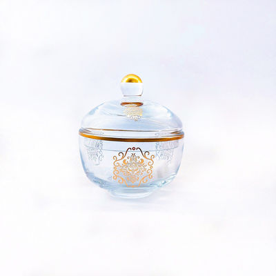 Modern Glass Sweet Bowl Customized elegant candy dish 0.25L Capacity