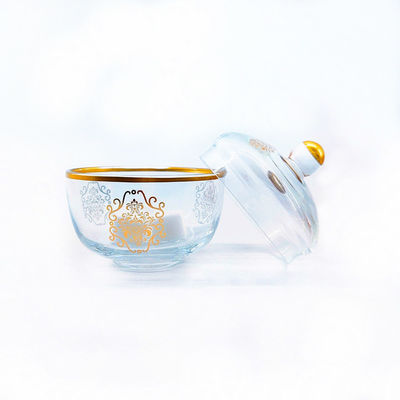 Modern Glass Sweet Bowl Customized elegant candy dish 0.25L Capacity
