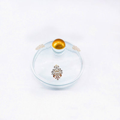 Modern Glass Sweet Bowl Customized elegant candy dish 0.25L Capacity
