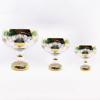 Elegant Glass Fruit Bowls