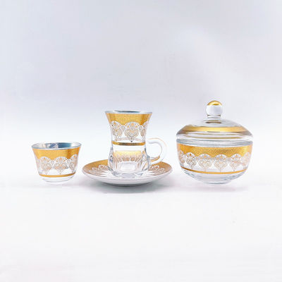 Storage Crystal Clear Glass Candy Dish Round Shape 5.5cm Depth