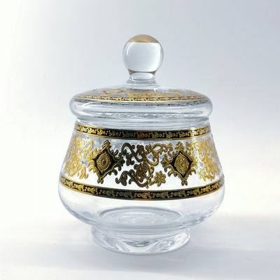 Clear Sugar Glass Bowls 300ml Capacity Modern Kitchen Sugar Bowl
