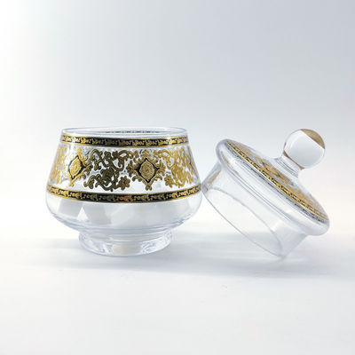 Clear Sugar Glass Bowls 300ml Capacity Modern Kitchen Sugar Bowl