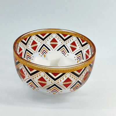 Small Crystal Clear Sugar Bowl With Lid 300ml Capacity Custom Made