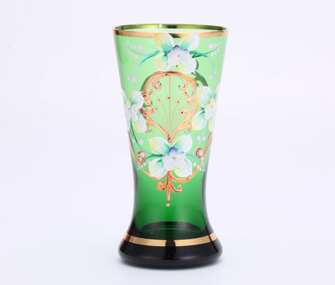 Green Water Jug Glass Set Custom 2.2L Elegant Glass Water Pitcher