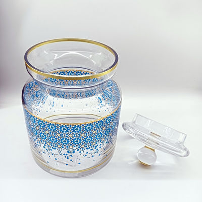 Stylish Tableware Glass Sugar Bowls Functional For Storing Displaying