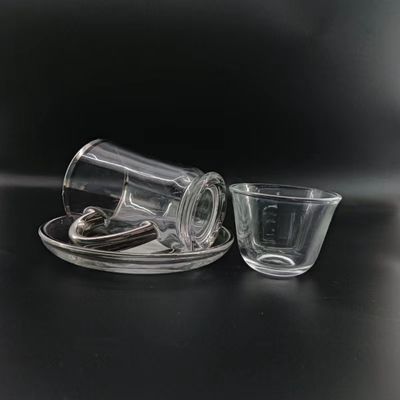 Coffee Drinking Sets Tea Cup Sets Arabian Style Glass Materials Coffee Cup Sets Hand-Made Design For Afternoon Tea