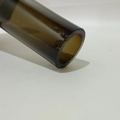 Brown Color Shisha Hookah Gray Glass Bottle Customized Hookah Portable Hookahs With Straight Mouth Wholesale