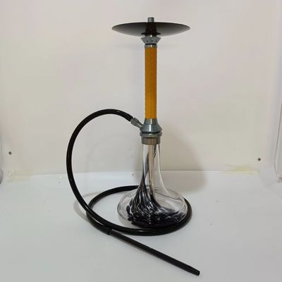 Crystal Shisha Hookah Glass Bottle Customized Hookah Portable Air Smoke Nargile Accessories For Smoking