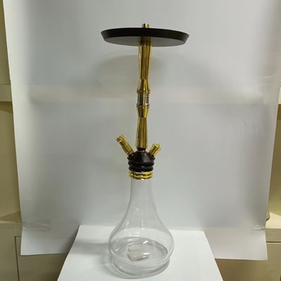 Transparent Aluminum Hookah USA European Clear Hookah For Shisha Enthusiast Nargile With Accessories Colorful Smoke Tube