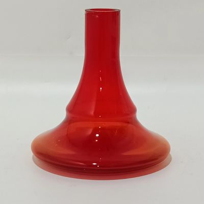 Convenient And Stylish Hookah Shisha Eco-friendly Material Air Smoke Nargile Accessories Fashion Design Red Glass Bottle