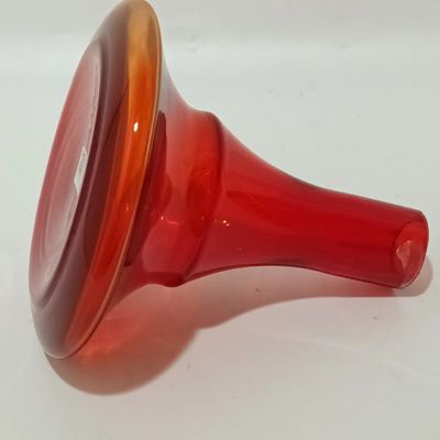 Convenient And Stylish Hookah Shisha Eco-friendly Material Air Smoke Nargile Accessories Fashion Design Red Glass Bottle
