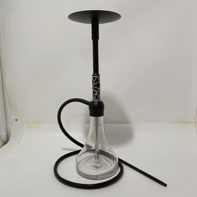Hookah Shisha With Eco-friendly Material Air Smoke Nargile Accessories With Straight Mouth Glass Bottle