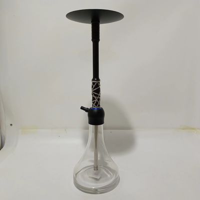 Hookah Shisha With Eco-friendly Material Air Smoke Nargile Accessories With Straight Mouth Glass Bottle