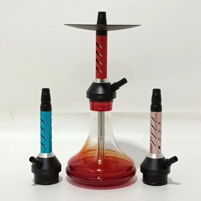Muti Color Glass Handmade Bottle Shisha Hookah Customized Hookah Portable Air Smoke Nargile Accessories