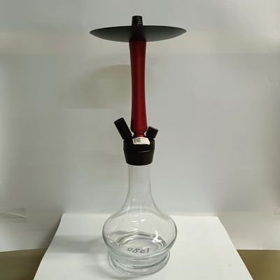 Convenient Handmade Glass Shisha Hookah Transparent Color Glass Fashion Design Nargile with Accessories for Smoking