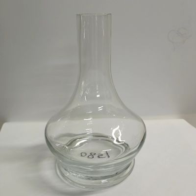 Convenient Handmade Glass Shisha Hookah Transparent Color Glass Fashion Design Nargile with Accessories for Smoking