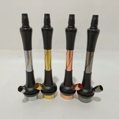 Handmade Gray Color Glass Bottle Shisha Hookah Customized Hookah Portable Air Smoke Nargile Accessories