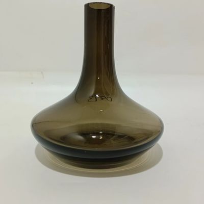 Handmade Gray Color Glass Bottle Shisha Hookah Customized Hookah Portable Air Smoke Nargile Accessories