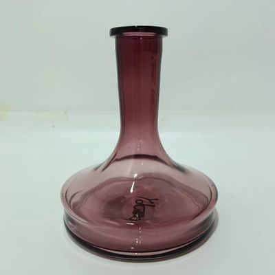 Portable And Modern Aluminum Hookah Handmade Shisha Color Glass Chicha Flask Smoke Glass Shisha For Smoking Sheesha