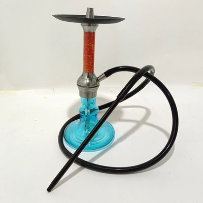 Convenient Aluminum Hookah Sea Blue Color Bottle European Hookah Shisha Smoke Nargile Accessories Wholeset